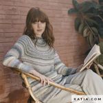 Пряжа для вязания Katia 53% шерсть 47% акрил