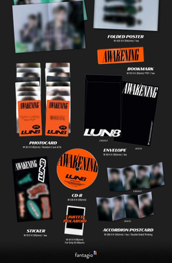 Альбом LUN8 - AWAKENING 3rd Mini Album RANDOM Version
