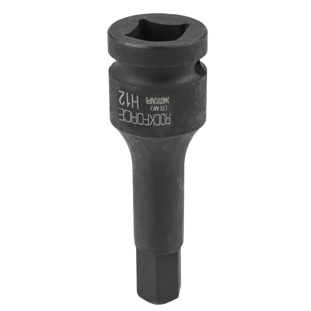 Головка-бита 6-гранная ударная 12мм,1/2'' RockForce RF-24407812MPB