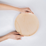 Тарелка-блюдо Art of Siberia из сибирского кедра, 27 см T106