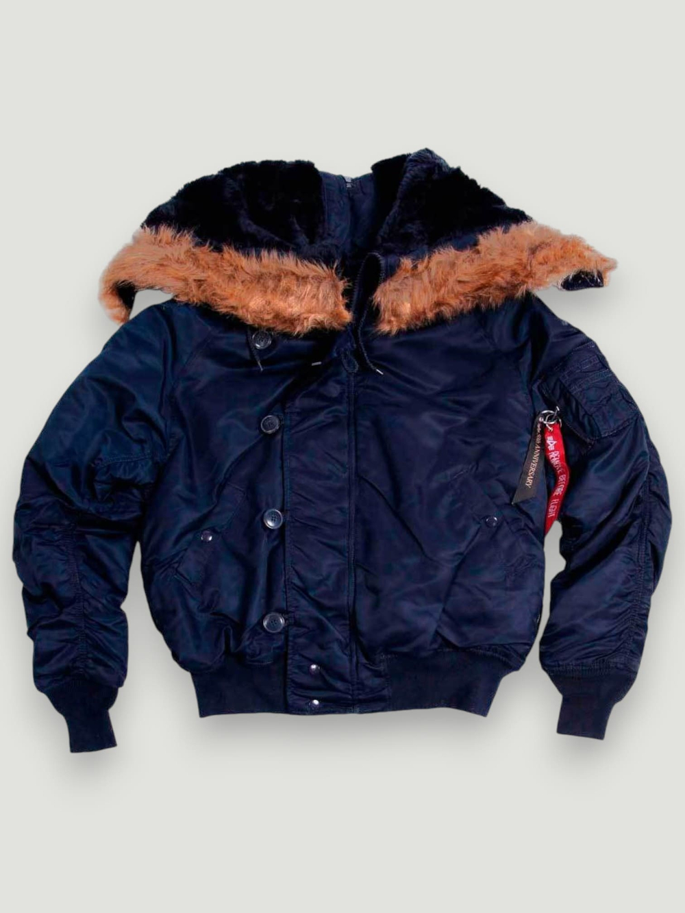 Alpha N-2B Flight Jacket (т.синяя - r.blue)