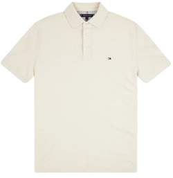 Мужское теннисное поло Tommy Hilfiger Core 1985 Slim Polo - weathered white
