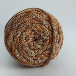 Полиэфирный шнур круглый 3 мм меланж Песок