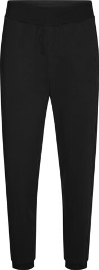 Женские теннисные брюки Calvin Klein PW Knit Pants - black/moire print trim