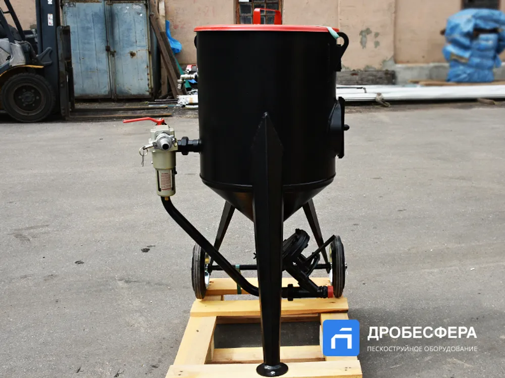Пескоструйный аппарат PST-PS-75-2 с шиберным дозатором