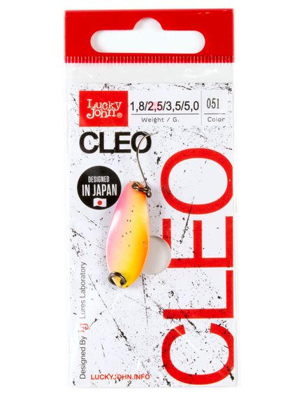 Блесна колеб. Lucky John CLEO длин.31мм/02,5г 051