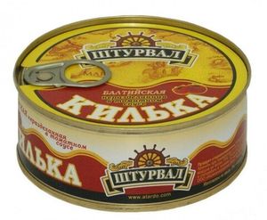 КИЛЬКА ШТУРВАЛ БАЛТИЙСКАЯ НЕРАЗД.Т/С 240ГР