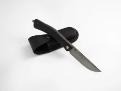 Складной нож "Гриф", сталь Х12МФ, рукоять черный мореный граб