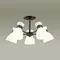 4534/5C COMFI LN21 82 черный Люстра потолочная E27 5*60W 220V WILMA