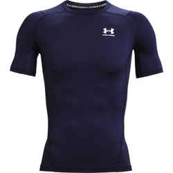 Мужская теннисная футболка Under Armour Men's HeatGear Armour Short Sleeve - небесный