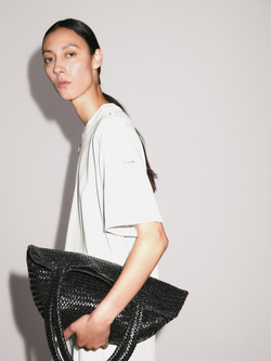 Massimo Dutti Футболка из 100% хлопка, натуральный, кремовый