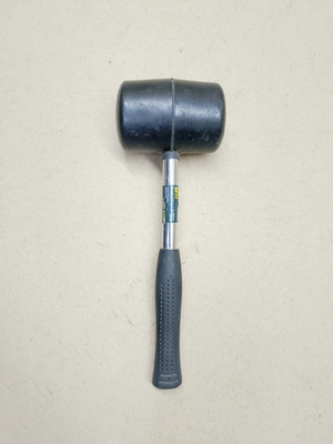 Киянка резиновая. металлическая ручка, Профи 80мм
