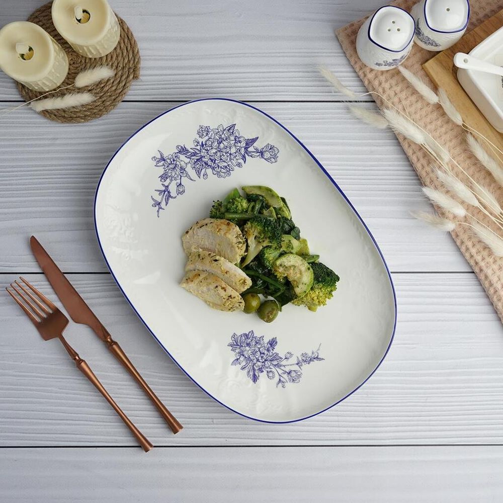 Блюдо овальное 31*21,7 см h3 см Sea Flower P.L. Proff Cuisine [1]