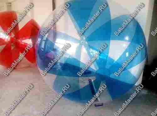 Аттракцион Водный шар ПВХ «Прозрачно-голубой» 1,8*1,8*1,8 м