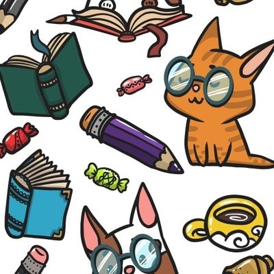 котики и книжки