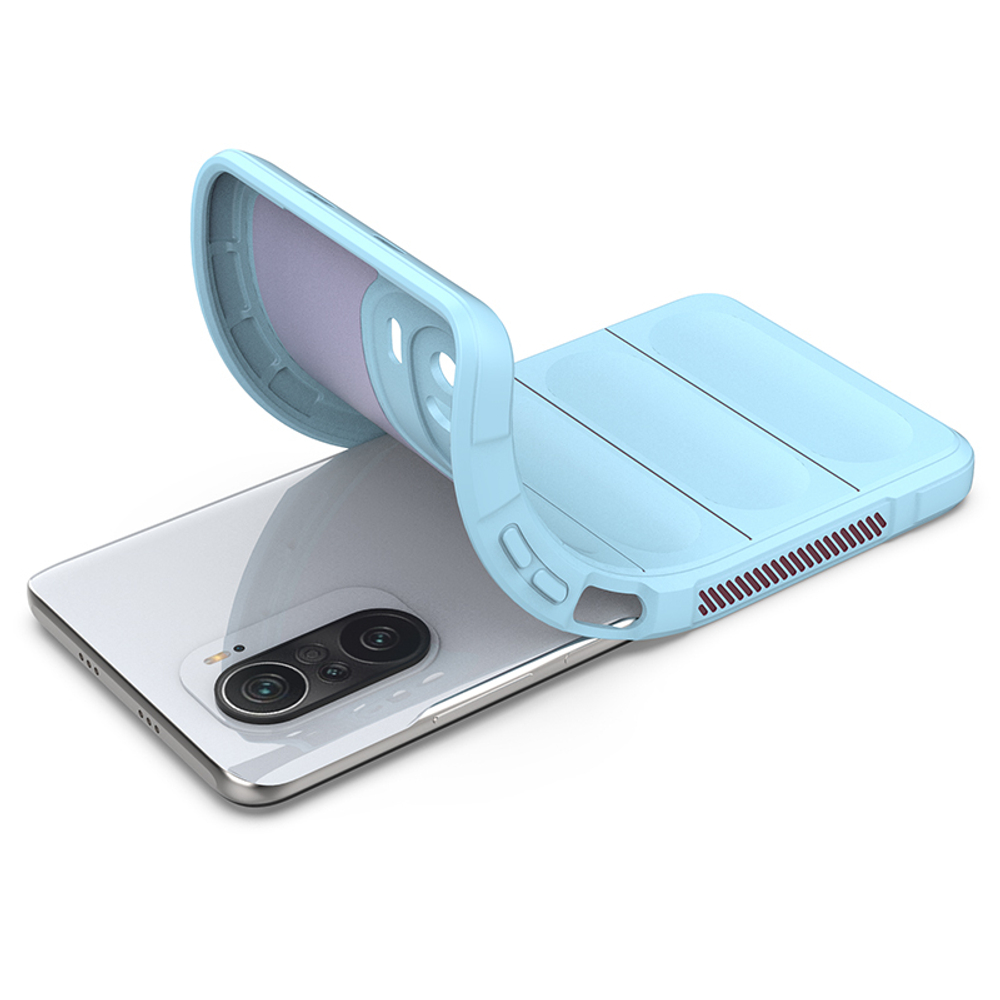 Противоударный чехол Flexible Case для Xiaomi Poco F3