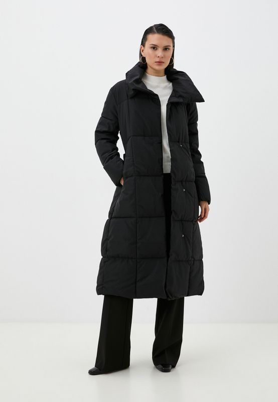 Пуховик GRACE стеганый на поясе