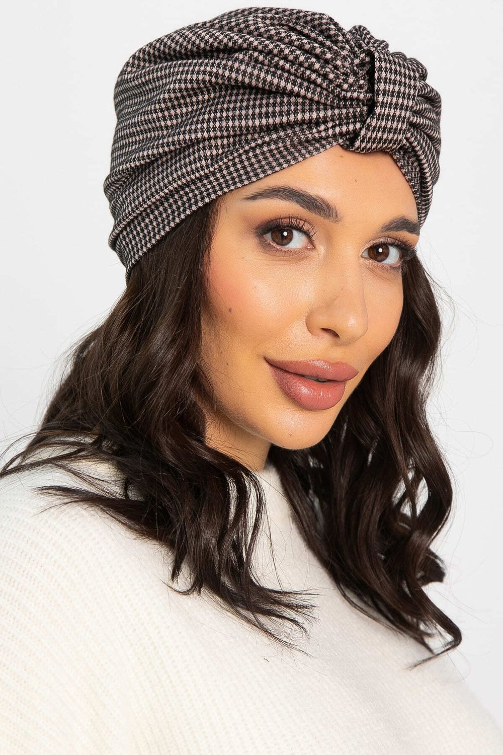 Чалма с бантом (коричневое зерно) ЧБ1-23М LT Collection