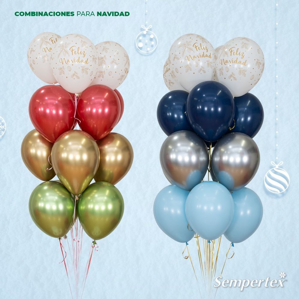 Шар (5''/13 см) Reflex, Зеркальный блеск, Лайм (931), хром, 50 шт.