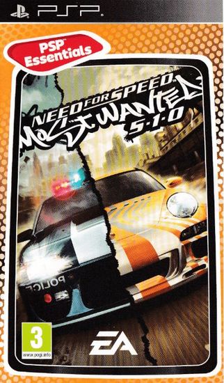 PSP Need For Speed: Most Wanted 5-1-0 Б/У (Англ.яз.)