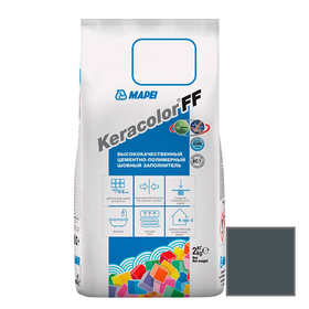 Затирка цементная Mapei Keracolor FF 114 антрацит 2 кг