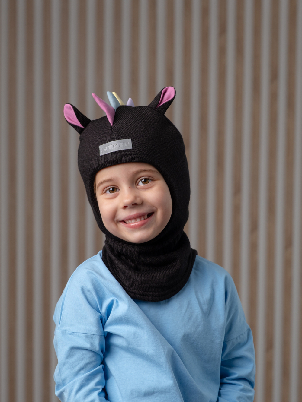 Шлем зимний вязаный (Черный) UNIC