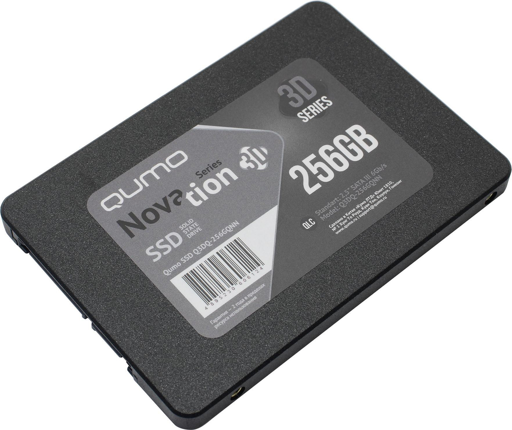 SSD Qumo Novation 3D TLC &lt;Q3DQ-256GQNN&gt;