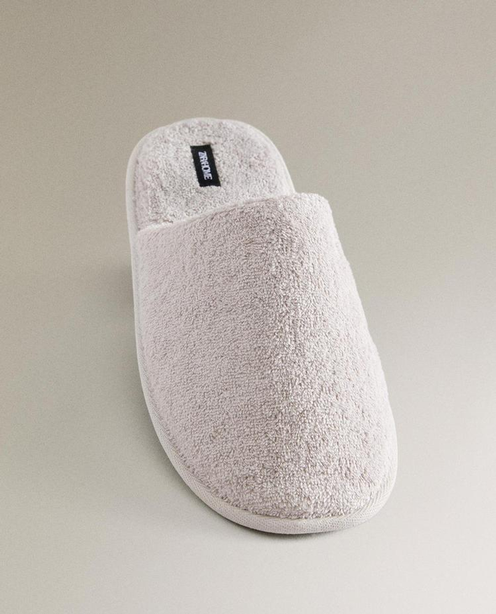 ZARA HOME ДОМАШНИЕ ТАПОЧКИ, СЕРЫЙ