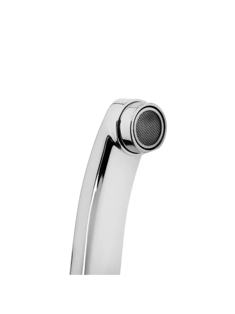 Современный кухонный смеситель с низким изливом