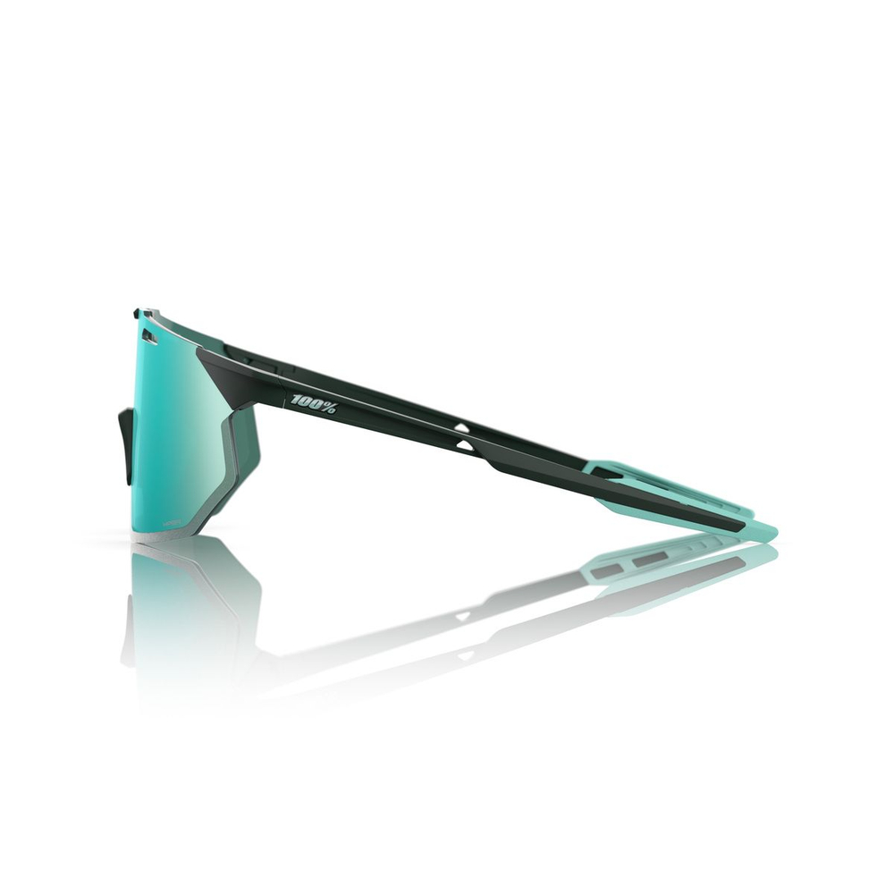 Спортивные очки 100% HYPERCRAFT SQ Soft Tact Juniper - HiPER Mint Mirror Lens