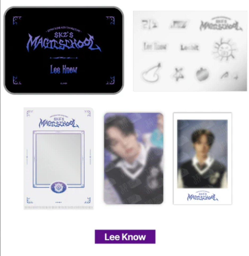 Набор PHOTO DECO SET - SKZ'S MAGIC SCHOOL