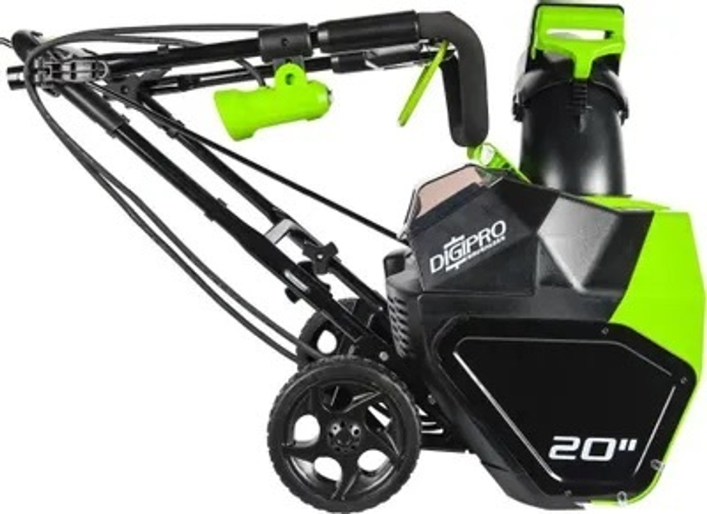 Снегоуборщик GREENWORKS GD40SB, аккумуляторный, 4Ач