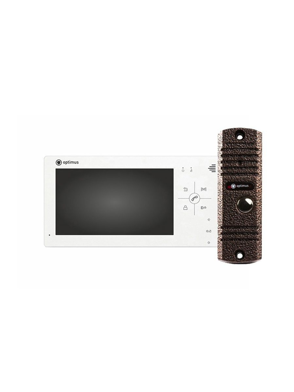 Комплект видеодомофона Optimus VM-7.0 + DS-700L (Медь)