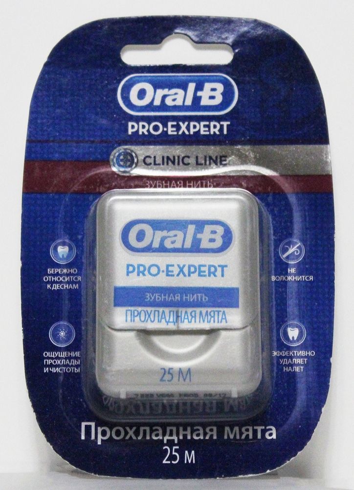 Oral-B зубная нить Pro-Expert Прохладная мята 25м