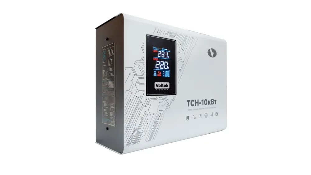 Стабилизатор напряжения однофазный VOLTEK ТСН 10000 (10000ВА)