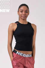 Укороченный топ Sports NEBBIA Labels crop top 516