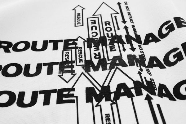 Толстовка Futureisnown Route manager #1 Белая - фото 23