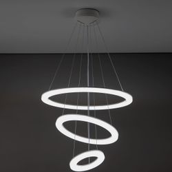 Citilux Электрон Смарт CL710A104S Умная люстра подвесная Белая