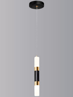 Светильник подвесной светодиодный Lanbos, LED 6 Вт, до 3 кв м, черная