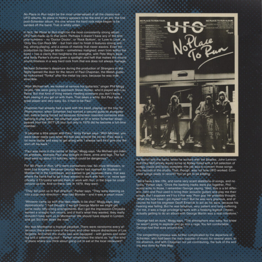 UFO / No Place To Run (Deluxe Edition)(3LP)