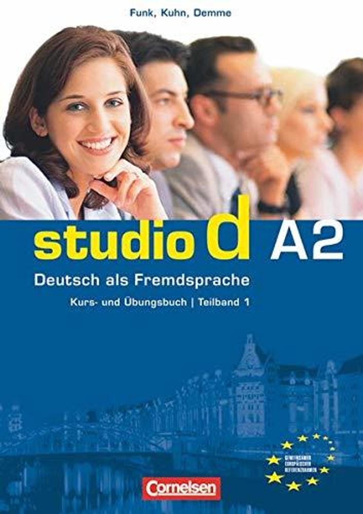 Studio d  A2.1  Kurs- und Uebungsbuch  +D*Распродажа*