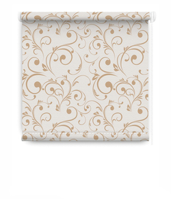 Рулонные шторы Вензель Бежевый