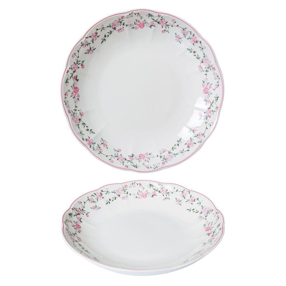 Салатник 1000 мл d 26 см h 4,5 см Retro Ritz-La Vie En Rose Noble [6]