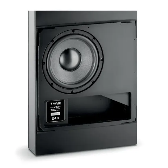Focal 100 IW SUB 8 + 100 IW SUB 8 Amp Black