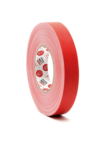 Клейкая лента Gaffer Tape@MATT - Гаффа тейп 25мм/50м - Матовый Красный