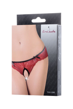 Кружевные эротические трусики с фигурными вырезами Alla