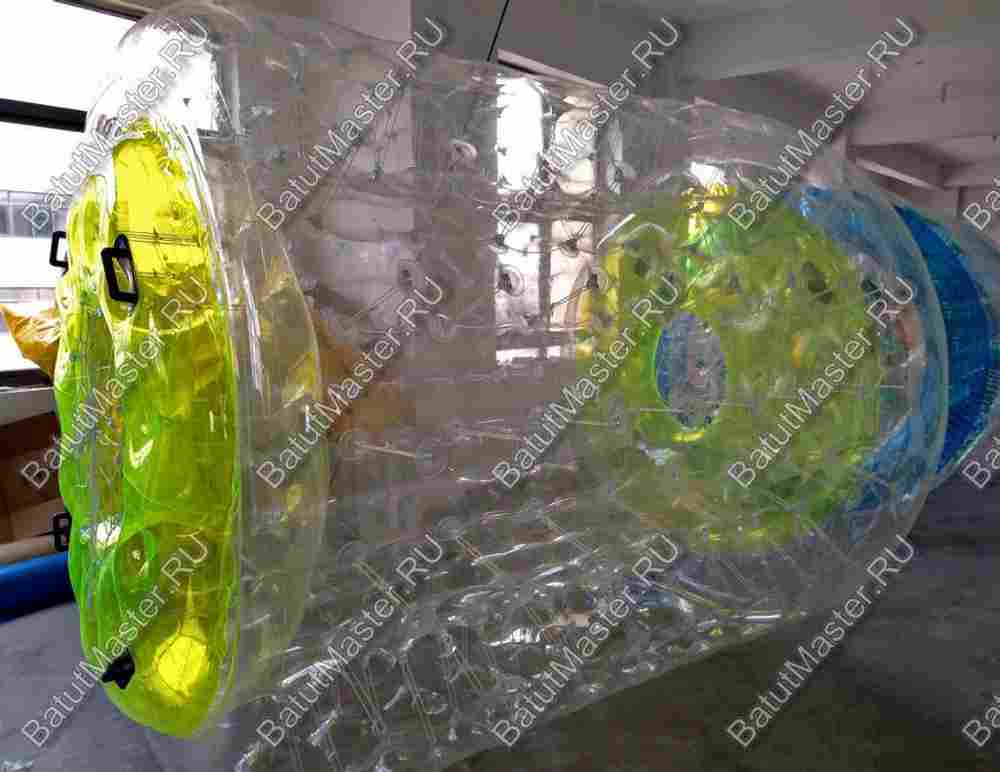 Аттракцион Водный роллер (Гидророллер) "Невидимка" ПВХ, 2*1.8*1.8 м