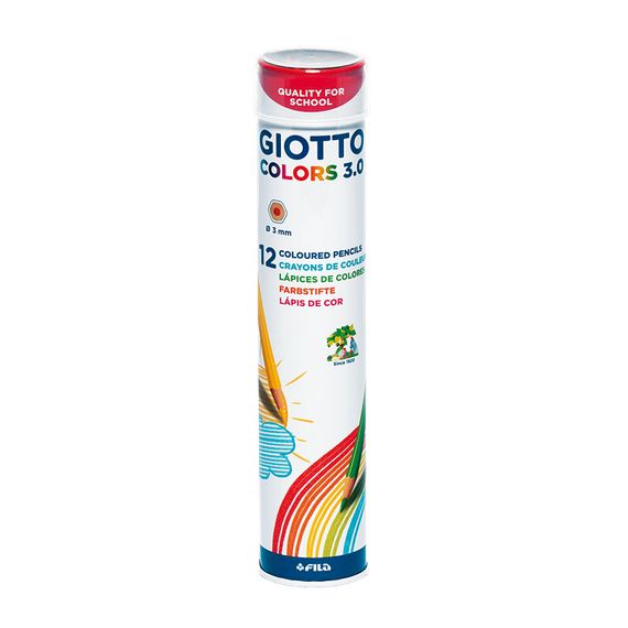 Цветные карандаши Giotto 3.0 - набор из 12 шт