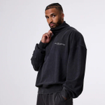 Толстовка VANQUISH Better Than Yesterday Zip Sweater Washed Black