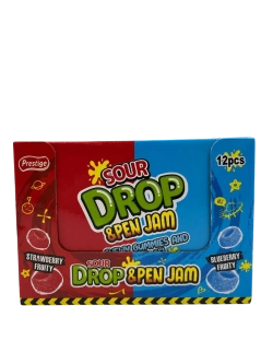 Кислый мармелад и сладкий джем ( 12шт по 55гр.)